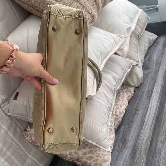 Gold tote bag - Picture 3 of 6